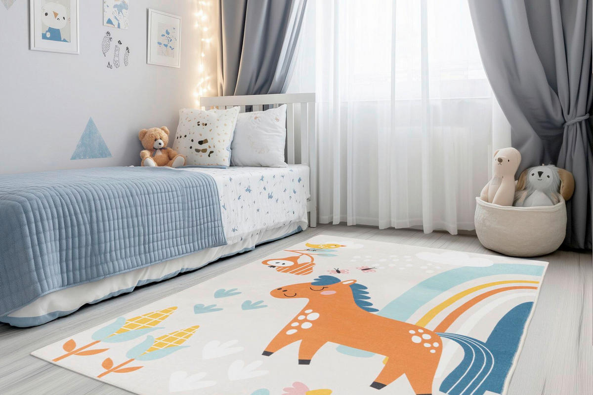 KINDERTEPPICH 115/160 cm My Magic Kids  - Multicolor, Design, Textil (115/160cm) - Obsession