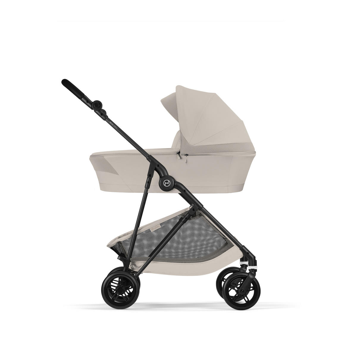 LIEGEWANNE Melio  - Hellgrau, Basics, Textil/Metall (85cm) - cybex GOLD