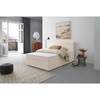 BOXBETT 140/200 cm  in Creme  - Creme, Modern, Holz/Textil (140/200cm) - MID.YOU