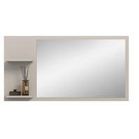 SPIEGEL 106/55/16 cm    in rechteckig  - Kaschmir, Design, Holzwerkstoff (106/55/16cm) - MID.YOU