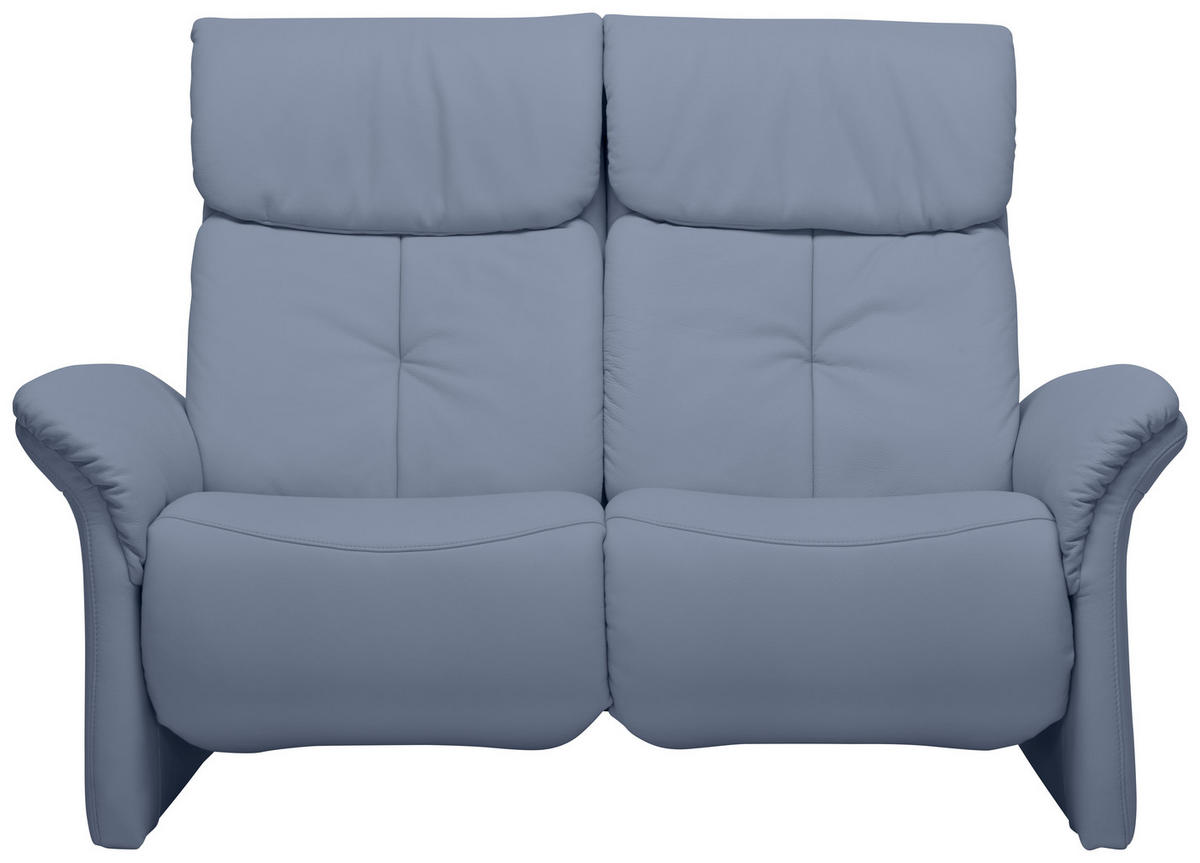 2-SITZER-SOFA in Echtleder Schwarz  - Schwarz, KONVENTIONELL, Leder/Kunststoff (152/107/91cm) - Himolla Komfortklass
