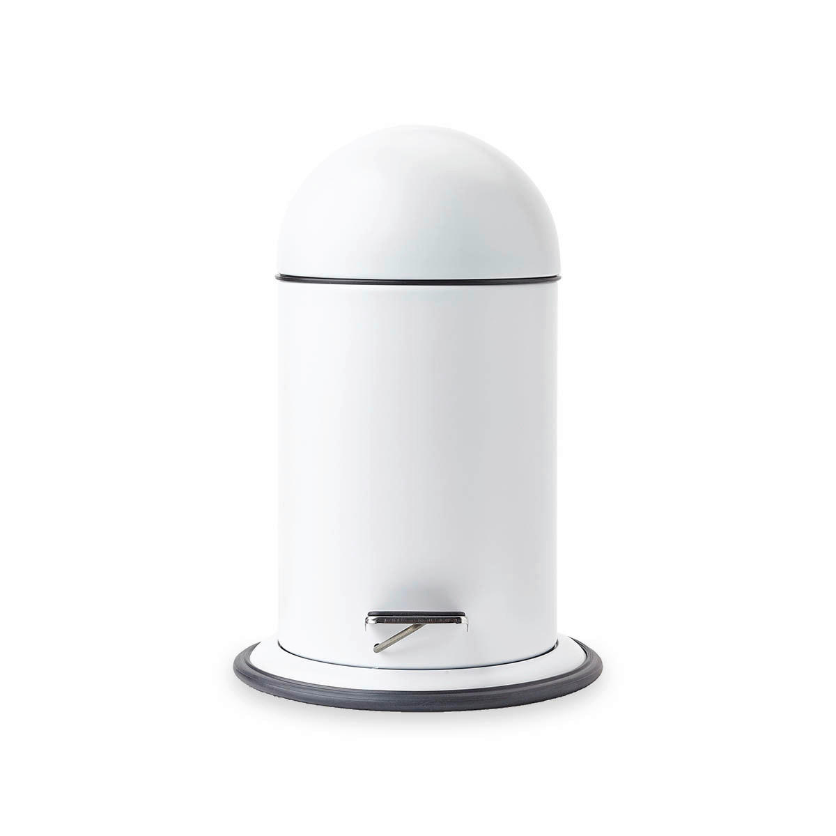 TRETEIMER Ona 3 L  - Schwarz/Weiß, Basics, Kunststoff/Metall (22/34/17cm) - Aquanova