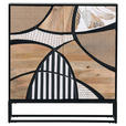 HIGHBOARD  in 100/110/35 cm  - Schwarz/Naturfarben, Design, Holz/Holzwerkstoff (100/110/35cm) - Landscape