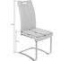 SCHWINGSTUHL Beige - Beige/Weiß, Design, Textil/Metall (43/98/61cm) - Carryhome