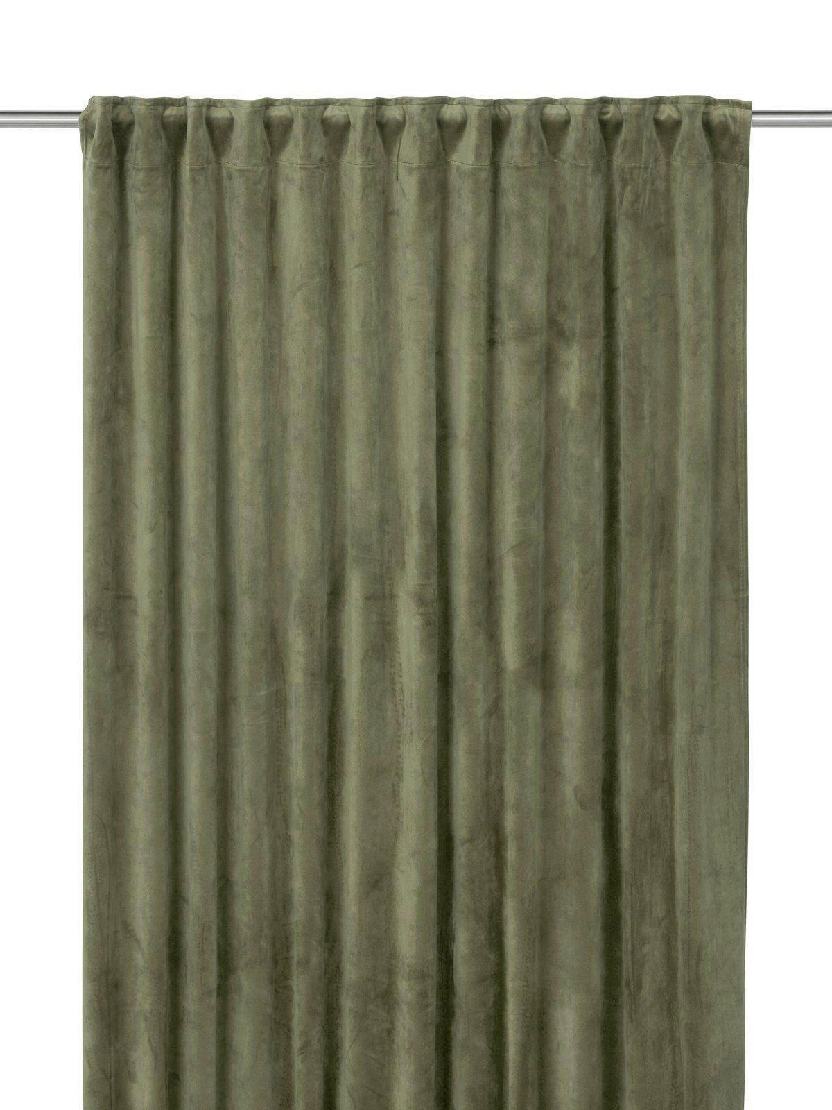 GARDINLÄNGD mörkläggning grön /135/280 cm