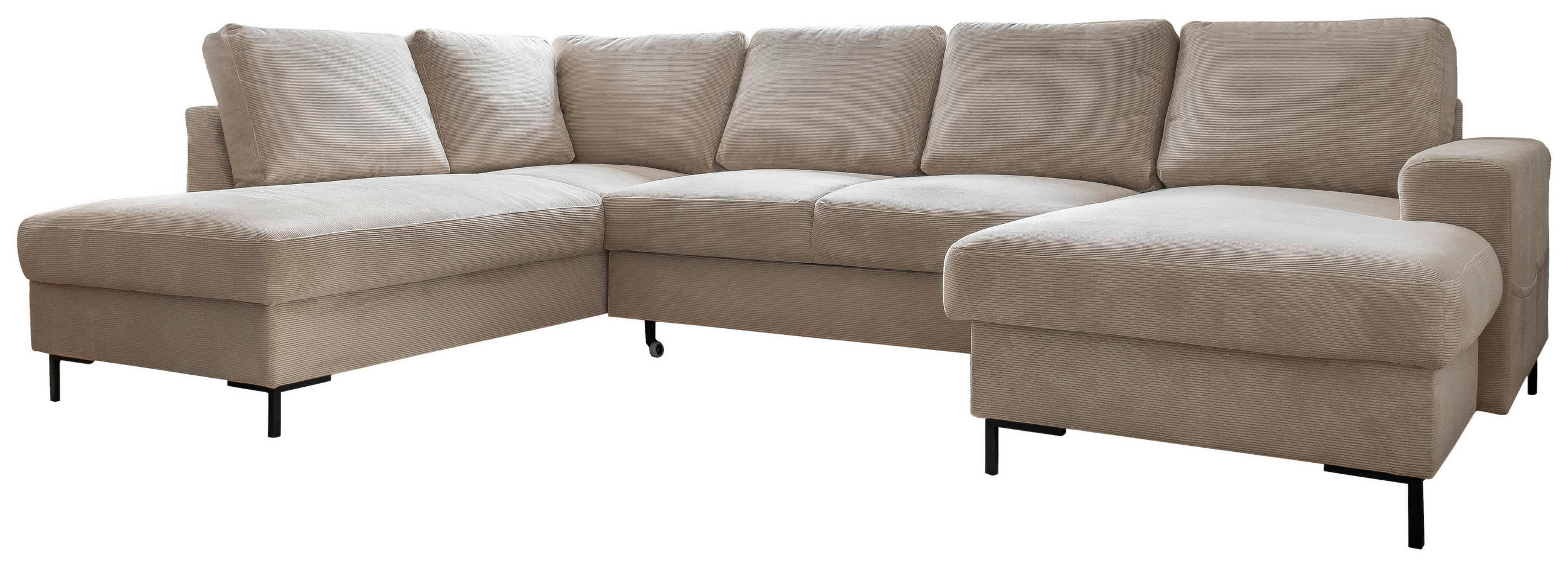 MID.YOU SEDACÍ SOUPRAVA, textil, béžová