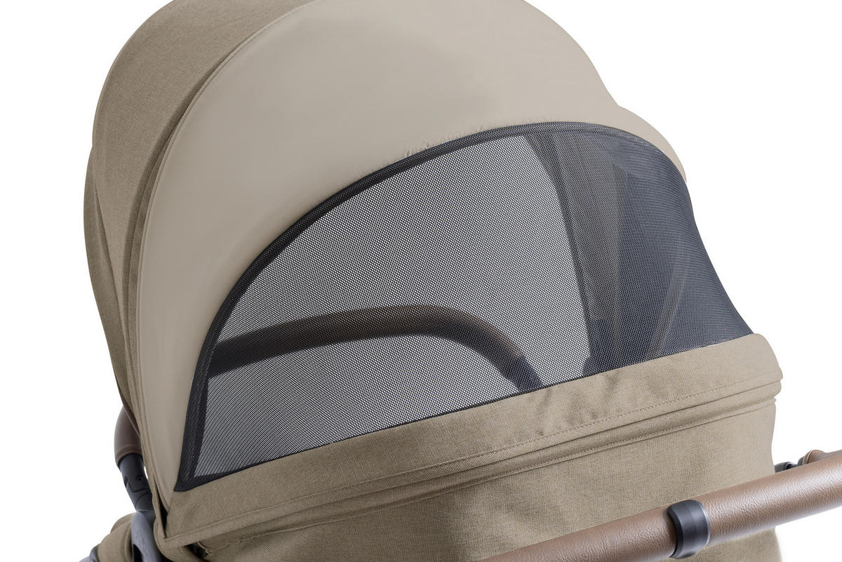 KOMBIKINDERWAGEN  Vinca 2in1  Sandstone  - Schwarz/Cappuccino, Basics, Textil/Metall (65/109/97cm) - JOIE SIGNATURE