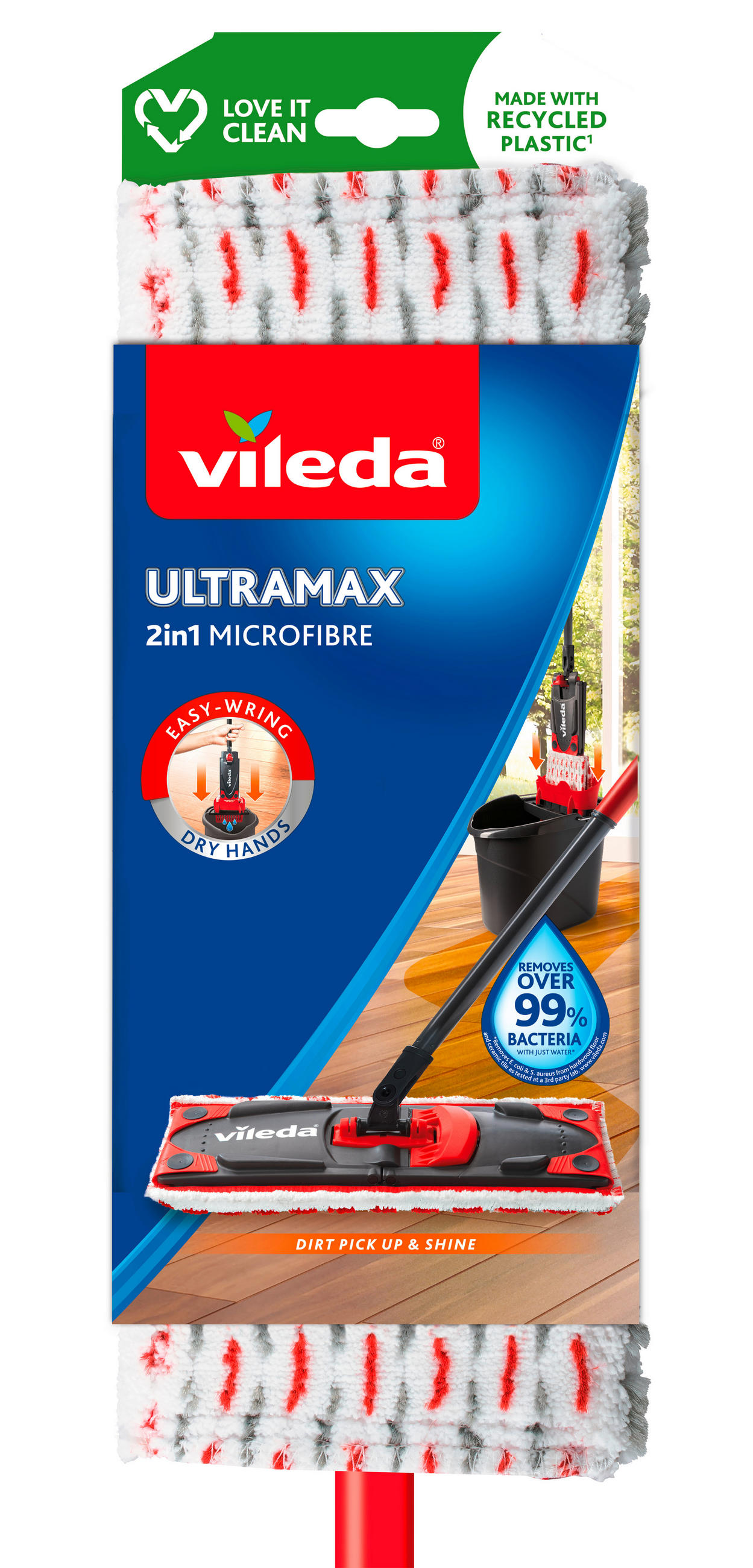 MOP NA PODLAHU - Basics, textil (7/105/14cm) - Vileda