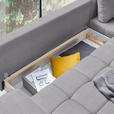 ECKSOFA Grau Webstoff  - Schwarz/Grau, Design, Textil/Metall (315/212cm) - Carryhome