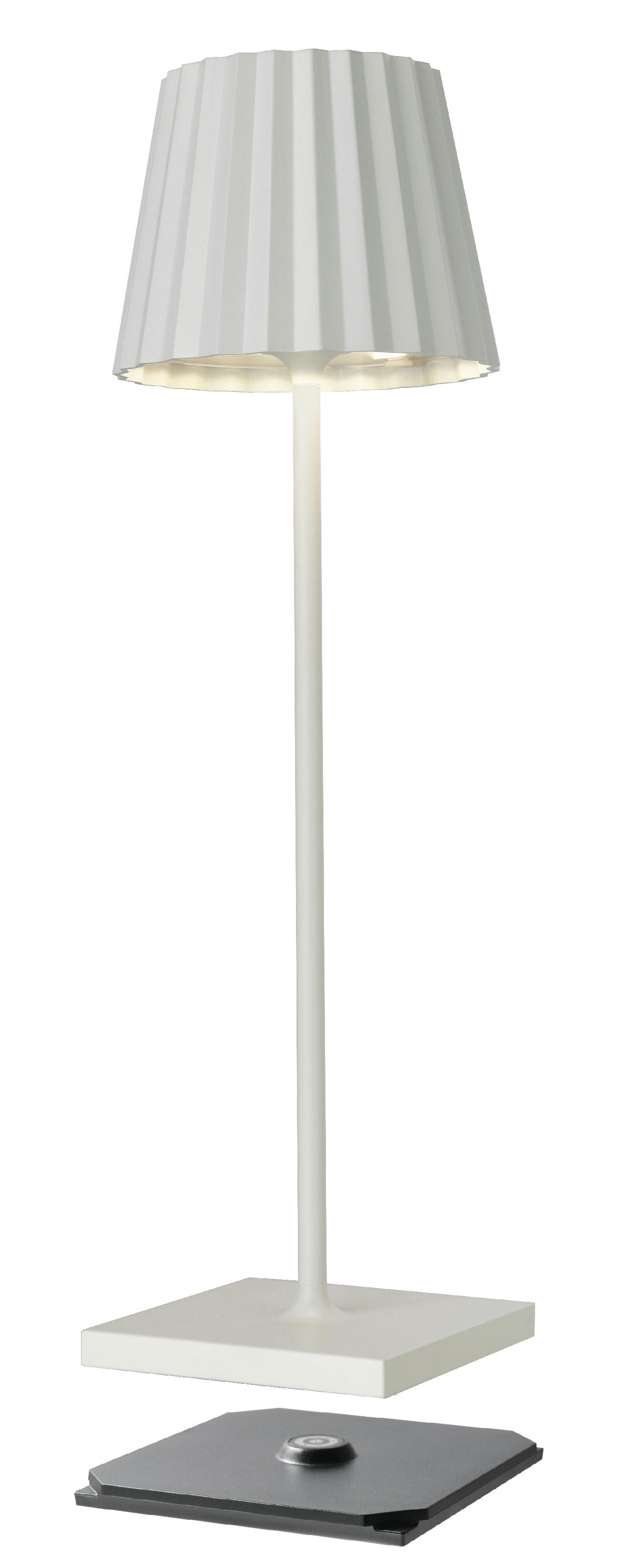 LED-TISCHLEUCHTE  - Weiß, Basics, Metall (11/38cm) - Sompex