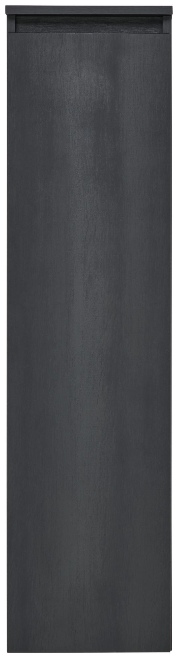 MIDISCHRANK 30,2/116,6/32,5 cm  - Schwarz, Design, Glas/Holzwerkstoff (30,2/116,6/32,5cm) - Novel