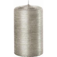 KERZE - Titanfarben, Basics, Naturmaterialien (6/10cm)
