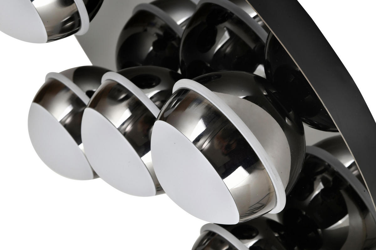 LED-DECKENLEUCHTE Biarritz 40/40/14 cm  - Sandfarben, Design, Kunststoff/Metall (40/40/14cm)