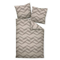 POSTELJINA 135/200 cm  J.D.  - bež/smeđa, Konvencionalno, tekstil (135/200cm) - Janine