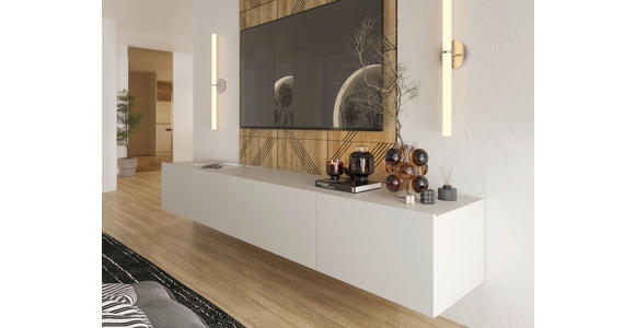 LOWBOARD Newniq  in 120/36,7/45 cm  - Kaschmir, Design, Holzwerkstoff (120/36,7/45cm) - Hom`in