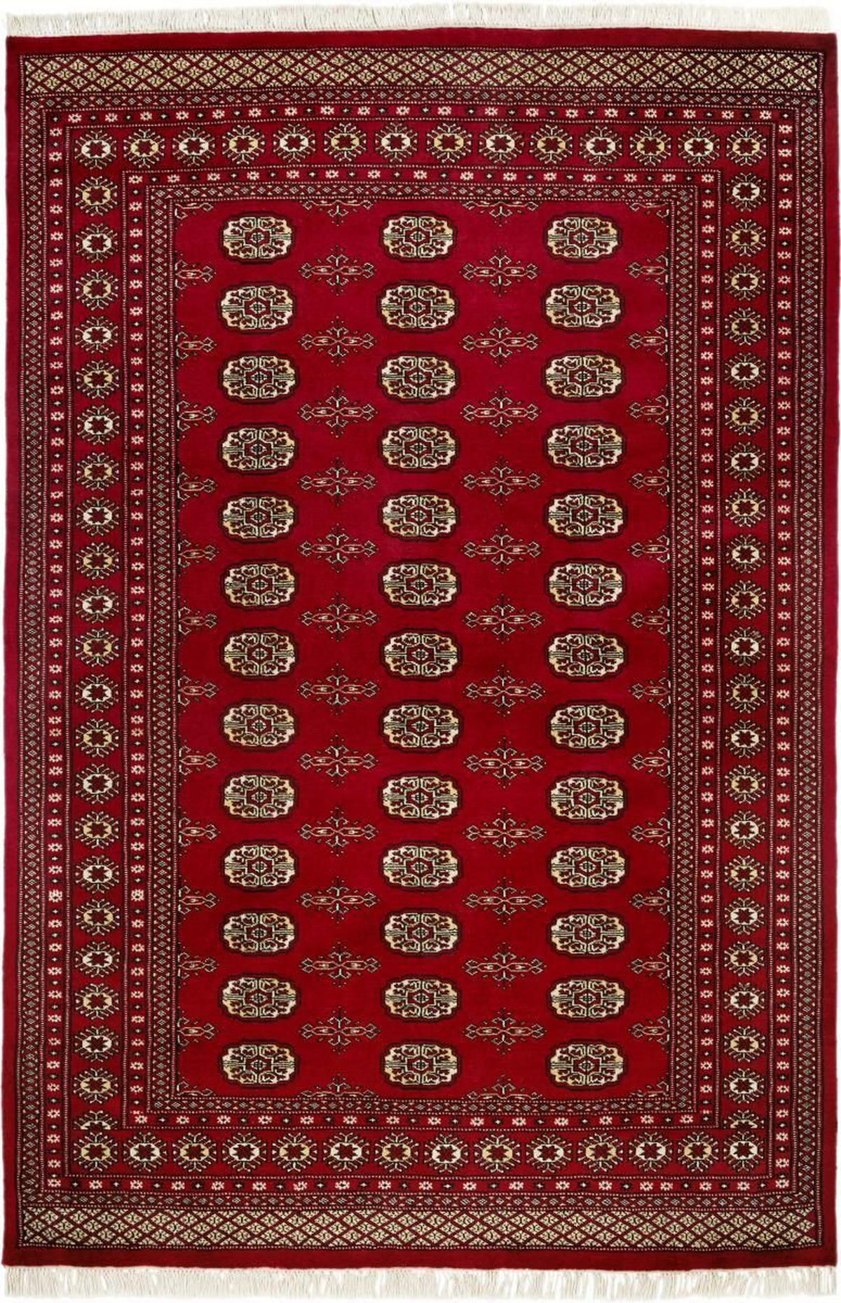 ORIENTALISK MATTA 170/240 cm Bochara Premium Rot  - röd, Lifestyle, textil (170/240cm) - Cazaris