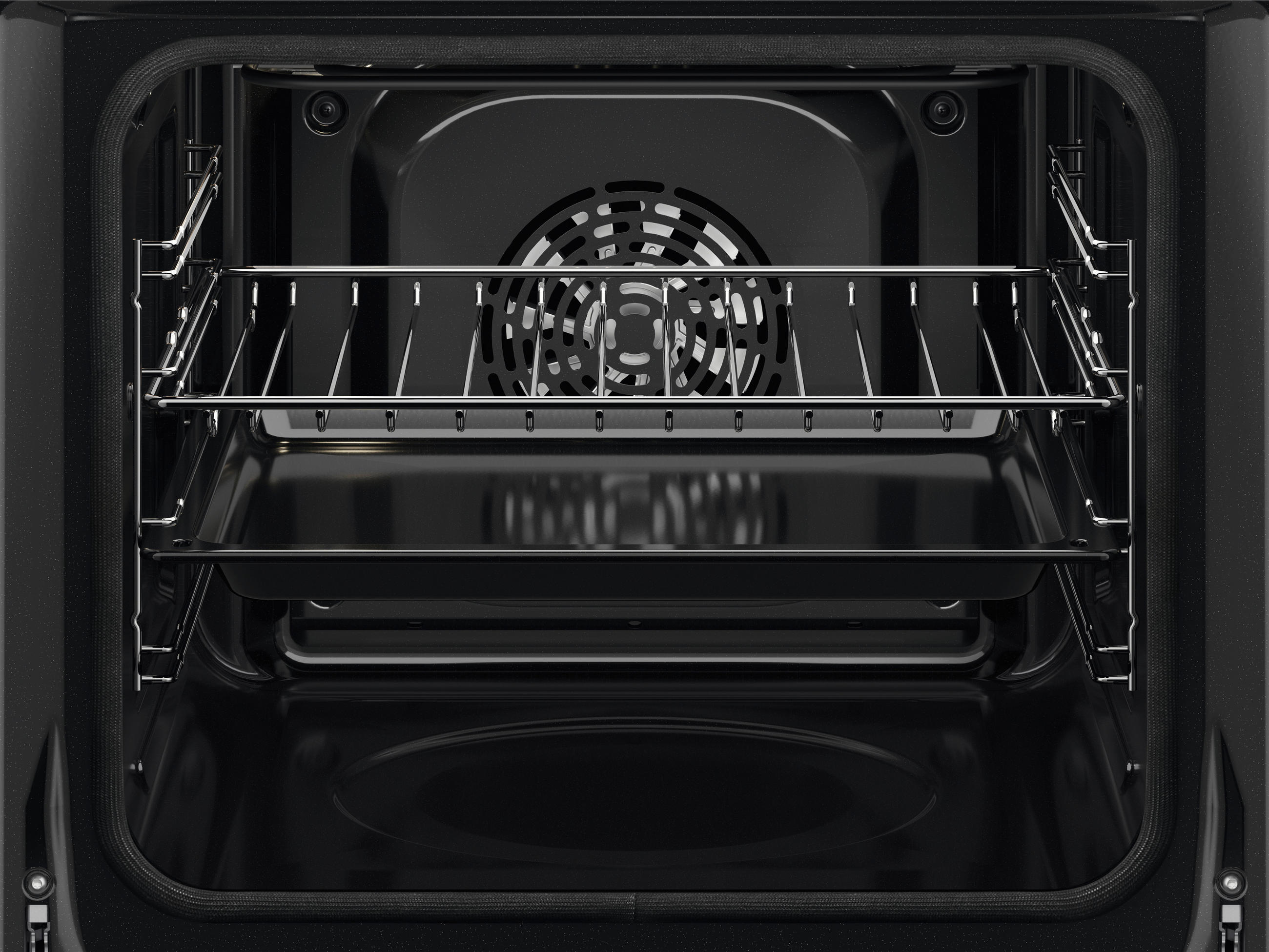 EINBAUBACKOFEN EOFDP46BK  - Schwarz, Basics, Glas (59,5/59,4/56,0cm) - Electrolux