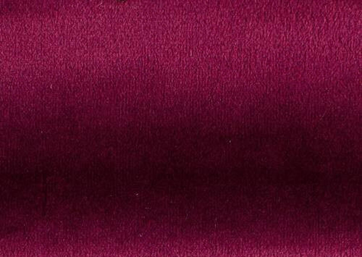 ECKSOFA in Flachgewebe Aubergine  301/191 cm  - Aubergine/Schwarz, Design, Textil/Metall (301/191cm) - Moderano