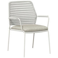 GARTENSTUHL - Creme, Basics, Kunststoff/Textil (59/87/67cm) - Tierra Outdoor