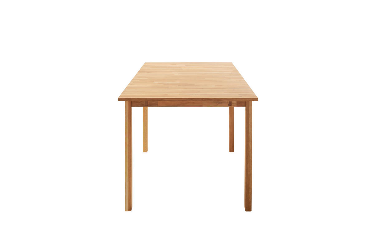 ESSTISCH in Holz 125/80/77 cm  - Wildeiche, KONVENTIONELL, Holz (125/80/77cm) - MID.YOU