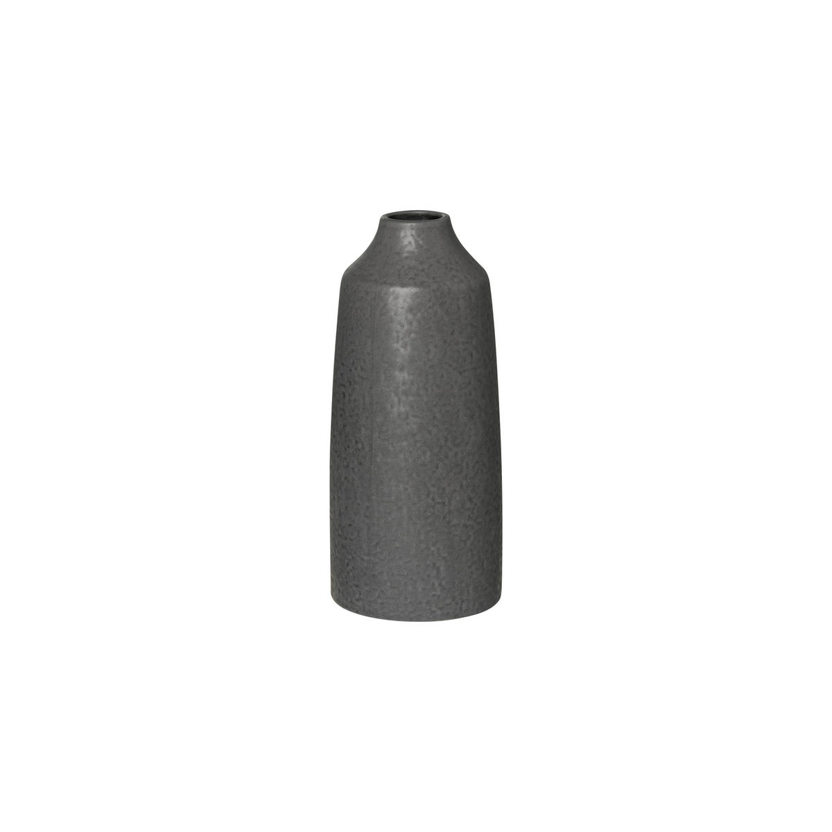 VASE  - Anthrazit, KONVENTIONELL, Keramik (9,5/21cm) - Blomus