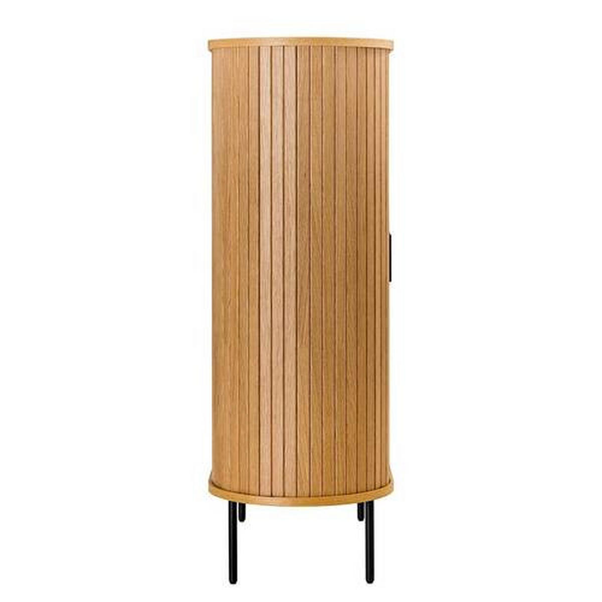 HIGHBOARD Schwarz, Eichefarben  100/118/40 cm  - Eichefarben/Schwarz, LIFESTYLE, Holz/Holzwerkstoff (100/118/40cm) - Lomoco