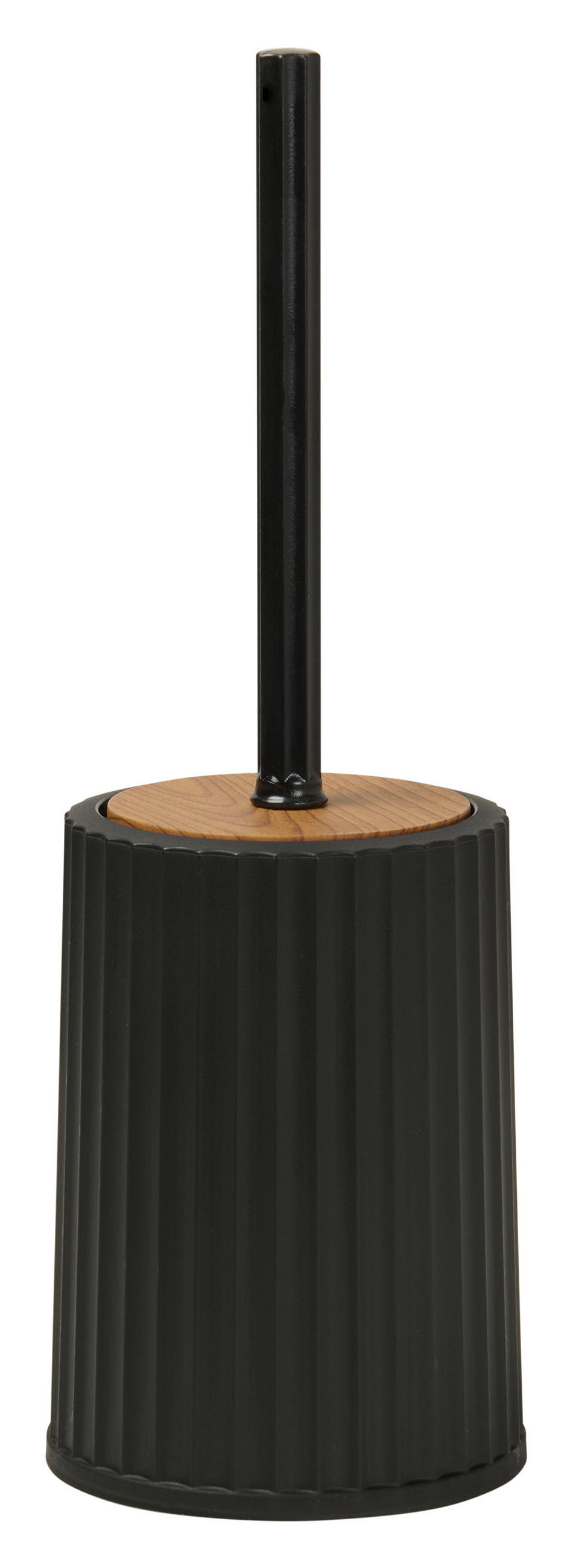 BAD-ACCESSOIRE-SET - Schwarz/Braun, Kunststoff - Dieter Knoll