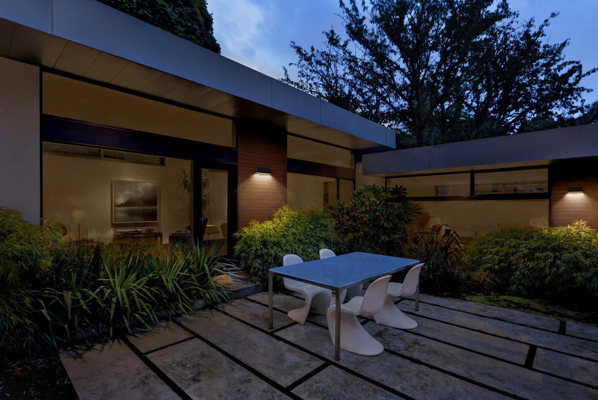 LED-AUßENLEUCHTE 24/4,1/8 cm   - Dunkelgrau, Basics, Kunststoff (24/4,1/8cm) - Osram