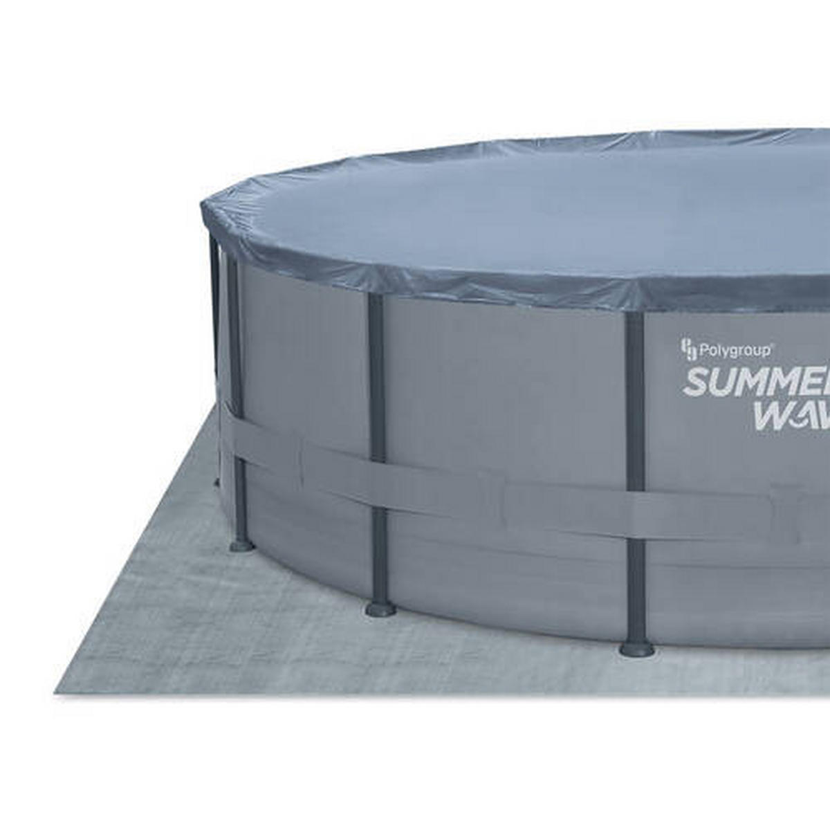 POOL PGP4001852B-AN 549/132 cm  - Anthrazit, KONVENTIONELL, Kunststoff (549/132cm) - Ambia Garden