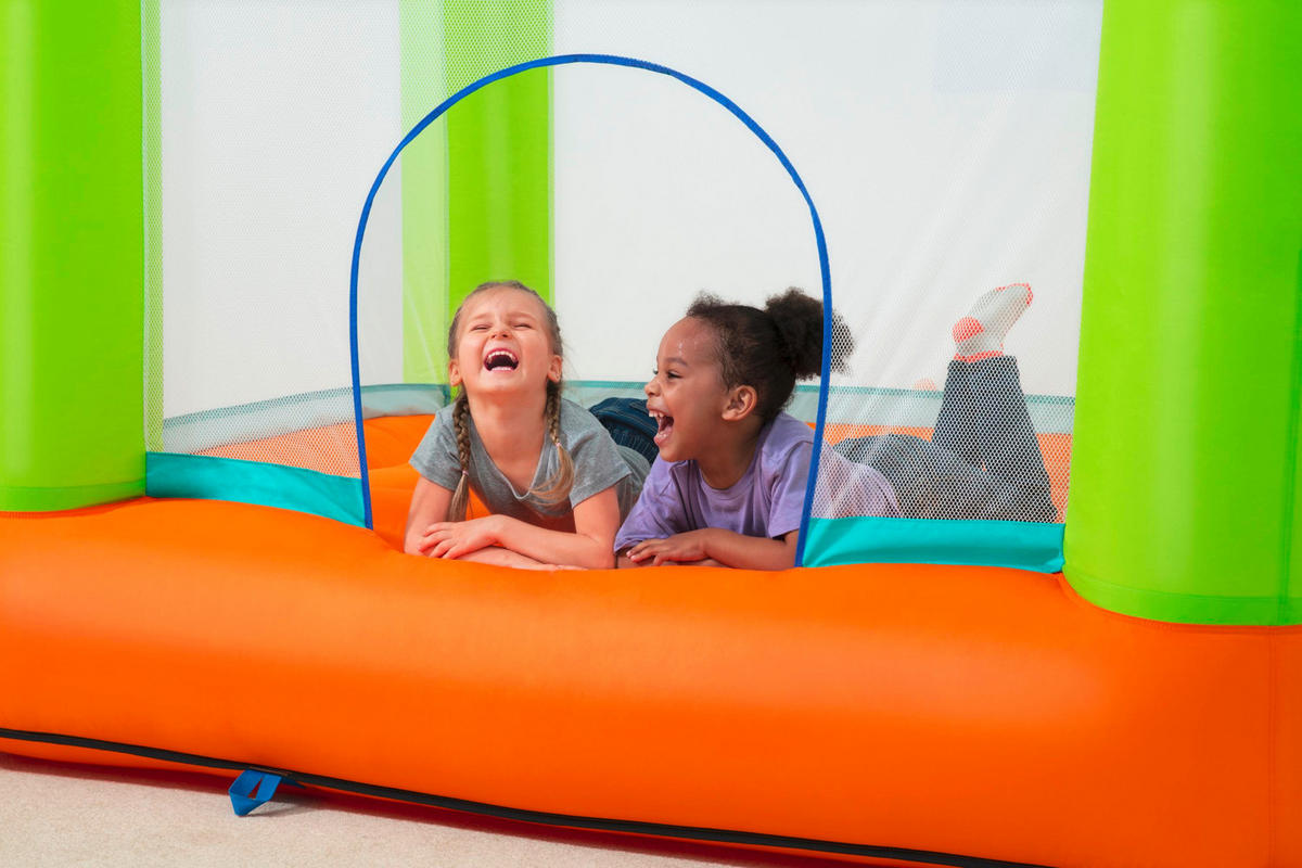 TRAMPOLIN 194/175/170 cm  - Multicolor, Basics, Kunststoff/Metall (194/175/170cm) - Bestway