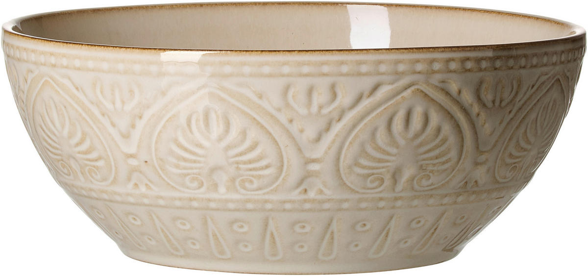 SCHALE Omara   - Beige, Basics, Keramik (23/23/9cm) - Ritzenhoff Breker