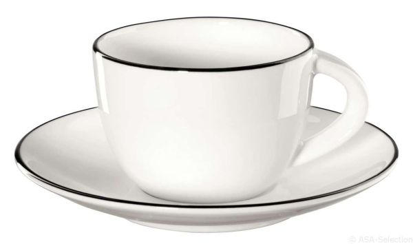 ESPRESSOTASSE MIT UNTERTASSE - Basics, Keramik (0,07l) - ASA