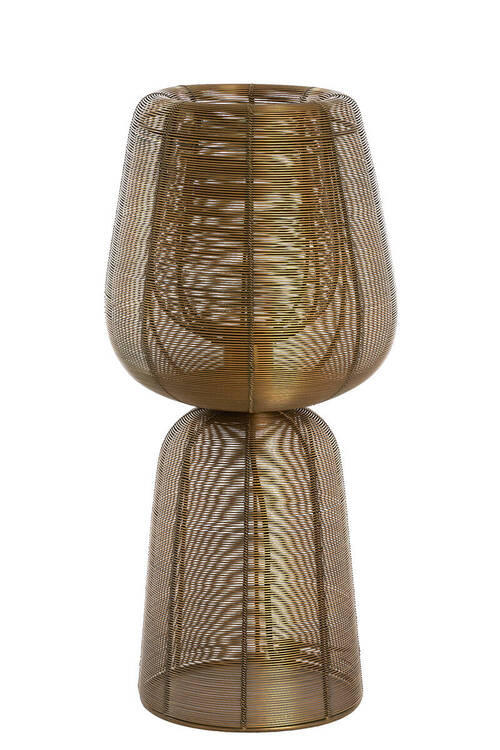 TISCHLEUCHTE ABOSO 24/54 cm   - Bronzefarben, Trend, Metall (24/54cm) - Light & Living