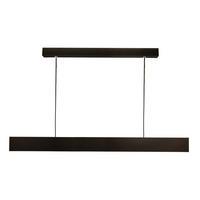 LED-PENDELLEUCHTE Apollon 100/0,8/8 cm   - Schwarz, Design, Metall (100/0,8/8cm)