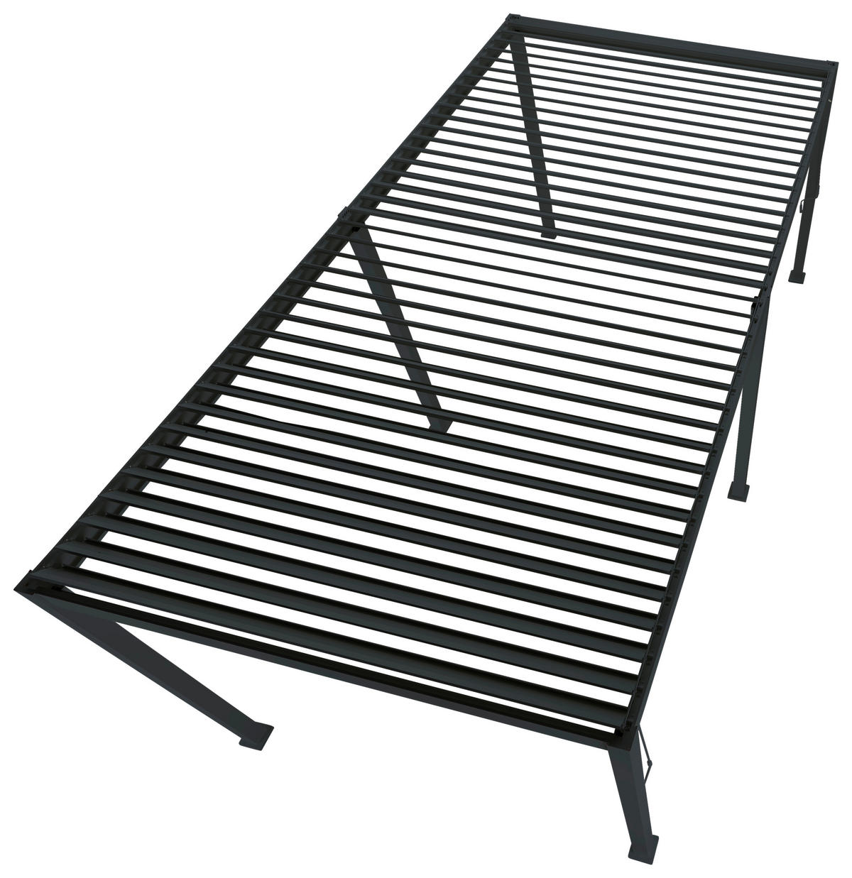 PERGOLA 600/250/300 cm Aluminium  - Anthrazit, MODERN, Metall (600/250/300cm) - Gardenson