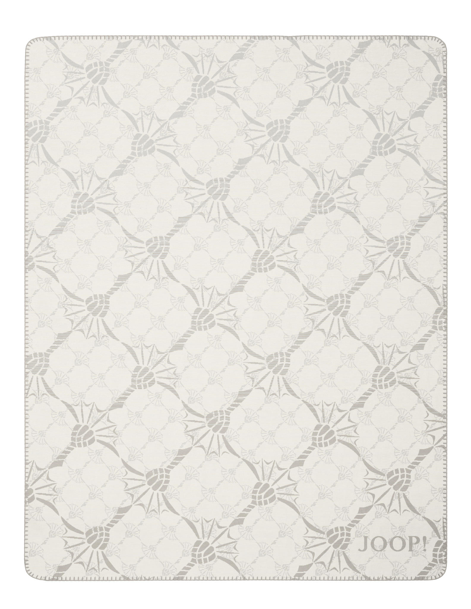 WOHNDECKE Cornflower Double 150/200 cm - Beige/Hellgrau, Design, Textil (150/200cm) - Joop!