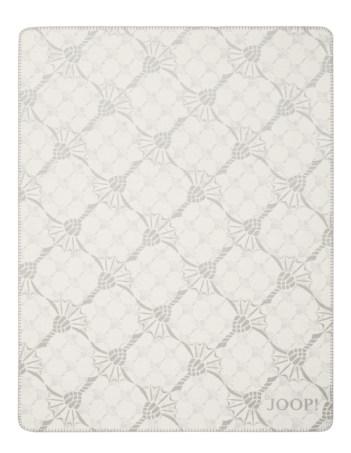 WOHNDECKE Cornflower Double 150/200 cm  - Beige/Hellgrau, Design, Textil (150/200cm) - Joop!
