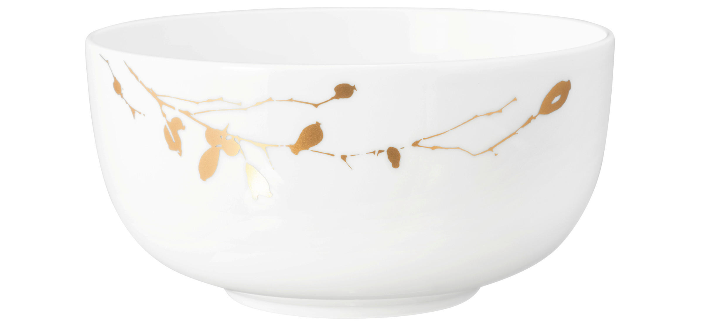 MISKA porcelán keramika 17,5 cm - bílá/barvy zlata, Basics, keramika (17,5cm) - Seltmann Weiden