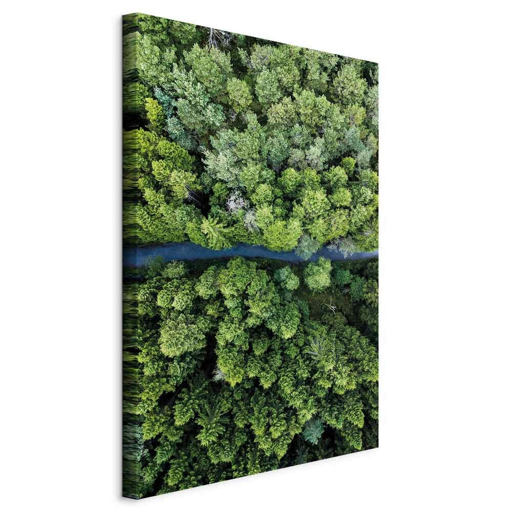 artgeist MALBA NA PLÁTNĚ, Landschaft und Natur, abstraktní, 40/60/1.2 cm