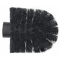 ERSATZBÜRSTENKOPF in   Kunststoff  - Schwarz, Basics, Kunststoff (8,5cm) - Sadena