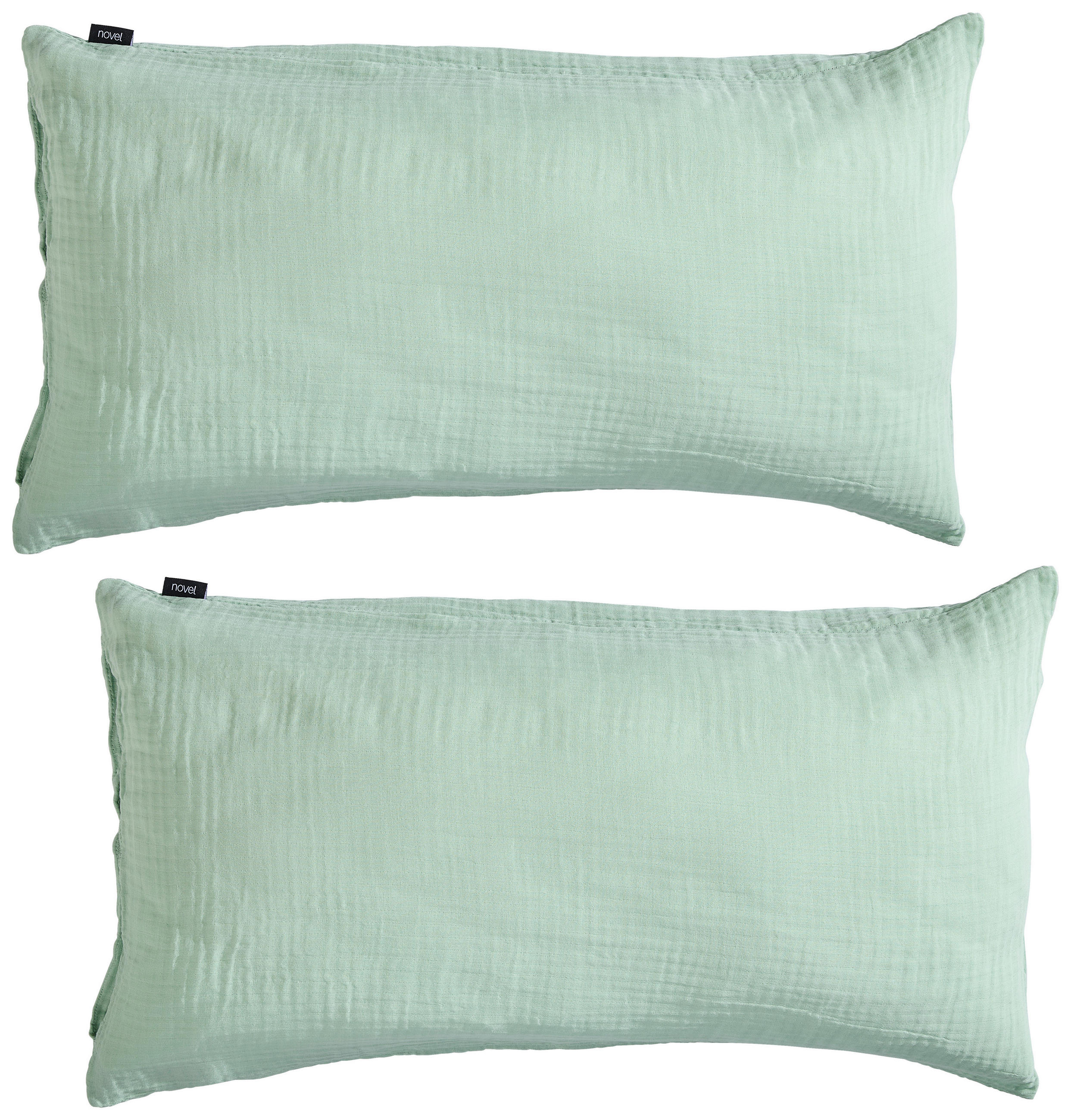 KISSENBEZUG-SET GENTANO 40/80 cm  - Grün, Basics, Textil (40/80cm) - Novel