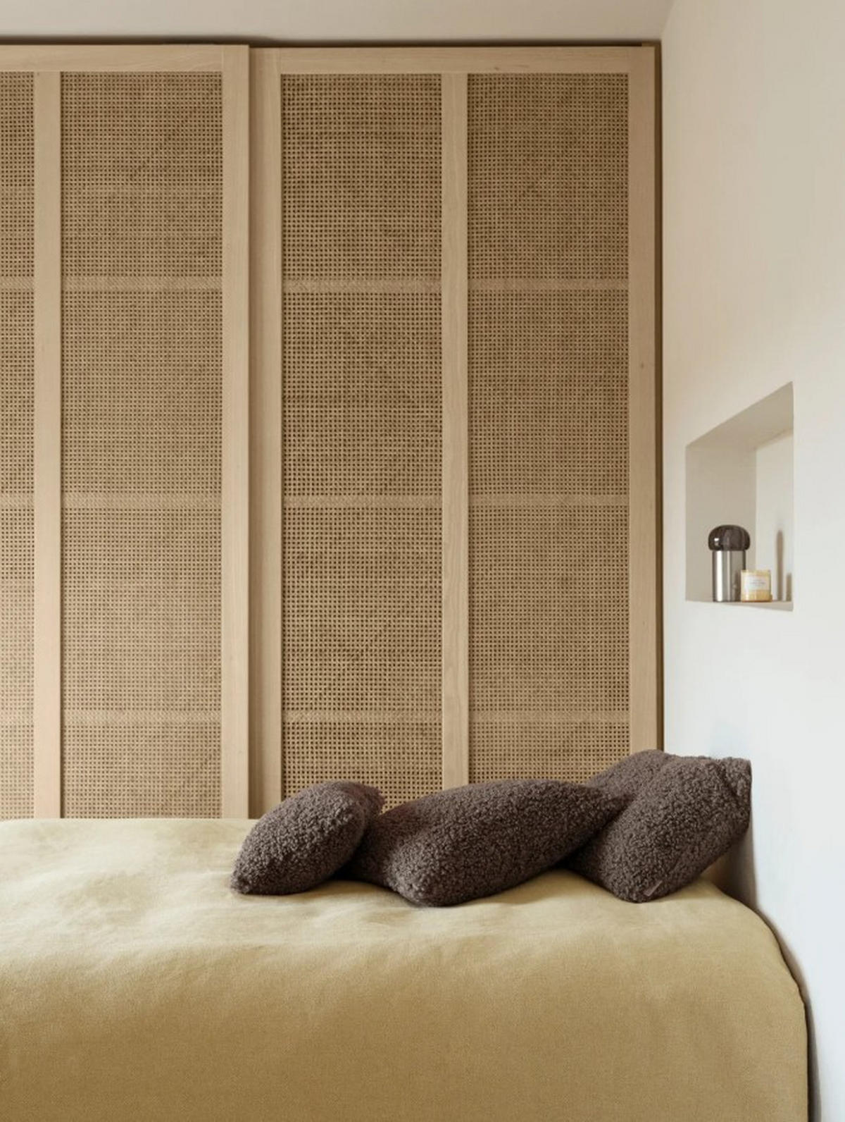 FELLKISSENBEZUG Teddy 30/50 cm  - Mokka, KONVENTIONELL, Textil (30/50cm) - Blomus