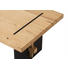 COUCHTISCH in Holz, Metall 110/60/40 cm - Eichefarben/Schwarz, Design, Holz/Metall (110/60/40cm) - Hom`in COUCHTISCH in Holz, Metall 110/60/40 cm - Eichefarben/Schwarz, Design, Holz/Metall (110/60/40cm) - Hom`in