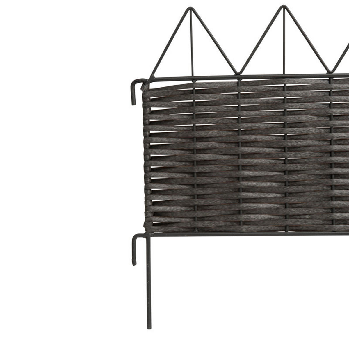BEETEINFASSUNG - Anthrazit, Basics, Kunststoff (25/35/100cm)