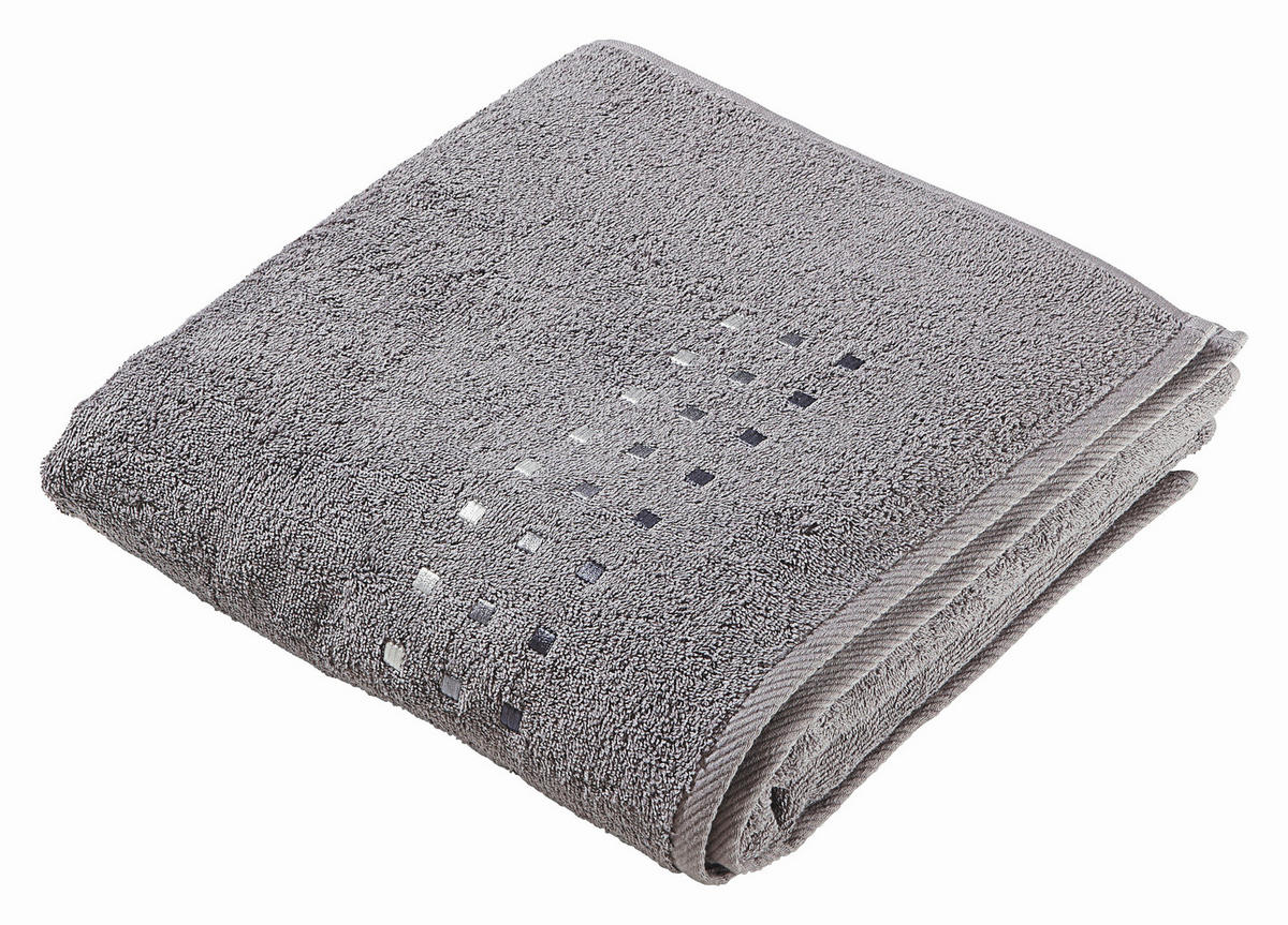 PROSOP DE DUȘ 70/140 cm antracit  - antracit, Konventionell, textil (70/140cm) - Esposa