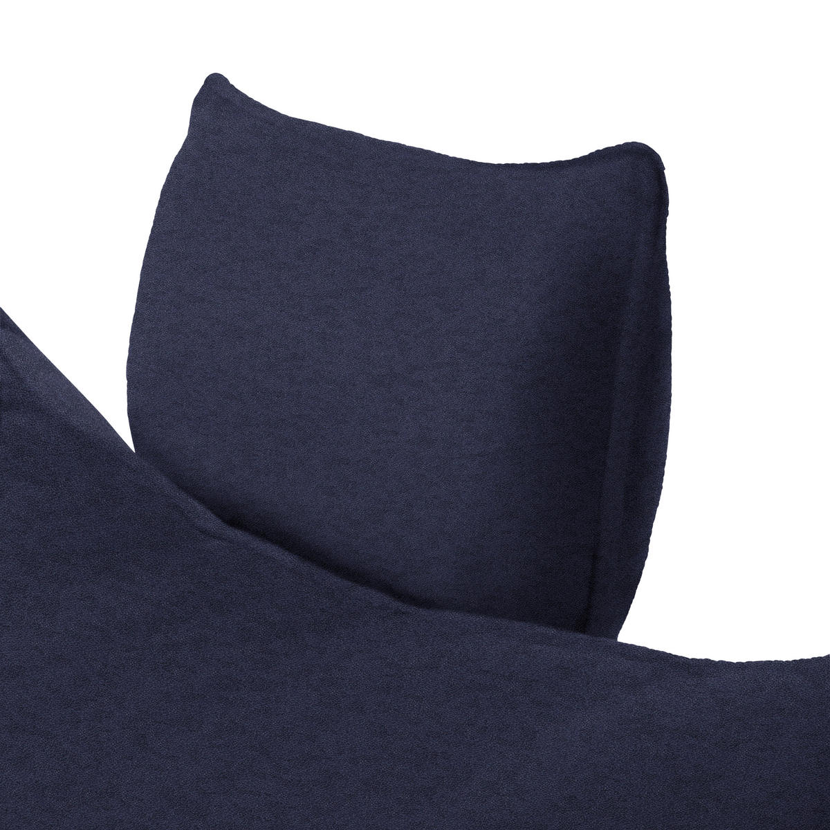ECKSOFA PRATO Schwarz Flachgewebe  - Schwarz, MODERN, Textil/Metall (176/292cm) - MID.YOU