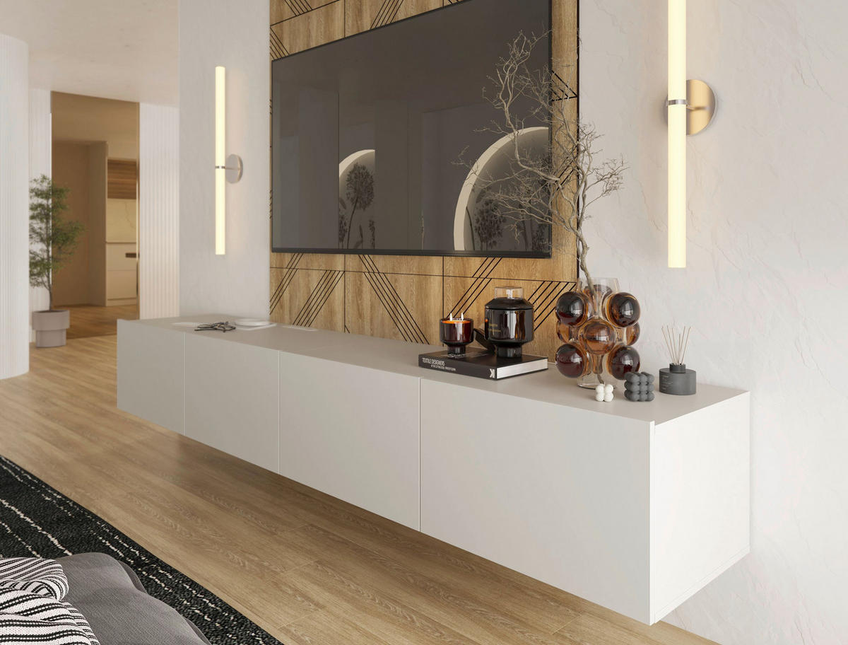 LOWBOARD Newniq  in 240/36,7/42 cm  - Kaschmir, Design, Holzwerkstoff (240/36,7/42cm) - Hom`in