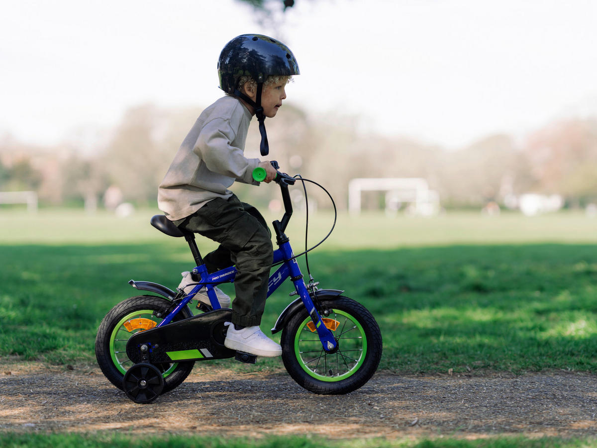 KINDERFAHRRAD 12 Zoll  - Blau, Basics, Metall (51/72/84,7cm)