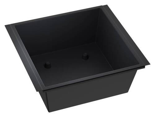 PFLANZEINSATZ Stück ohne Beet - Schwarz, Basics, Kunststoff (50/50/18cm) - Biohort