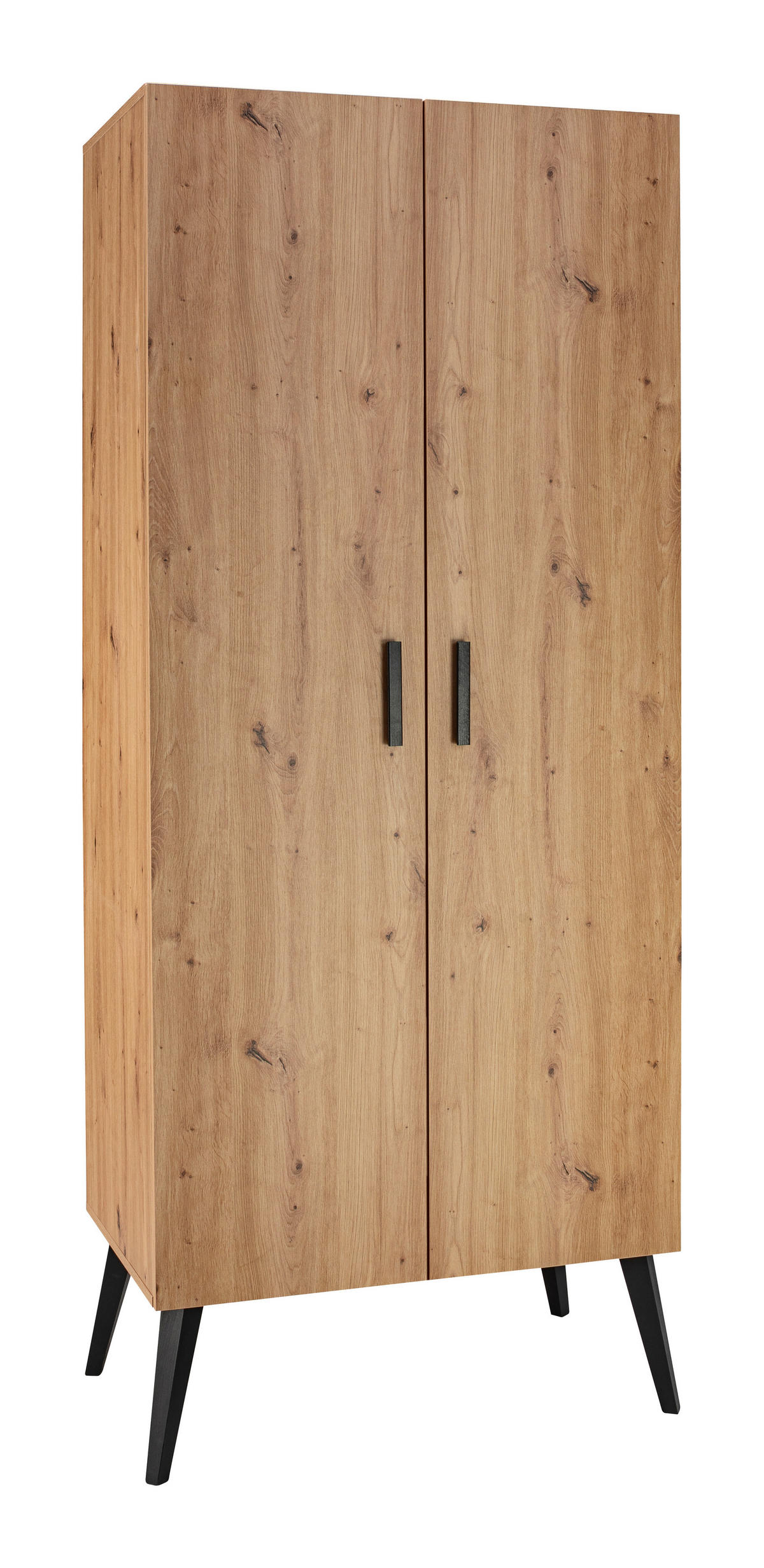 BABYZIMMER  - Anthrazit/Eiche Artisan, Basics, Holz/Holzwerkstoff - Schardt